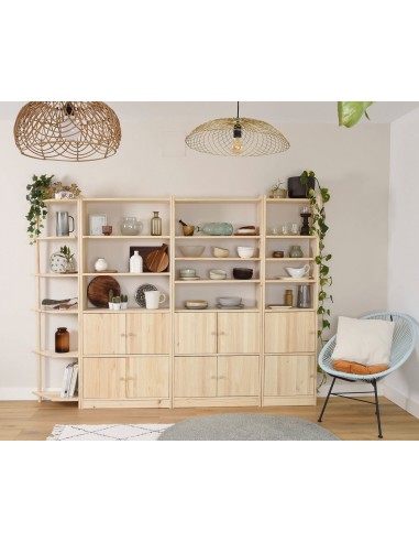 Porte en bois pour étagères GALA 49,6 cm de largeur