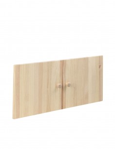 Kit de 2 portes en bois pour étagères GALA 80 cm, 35,5x75 cm