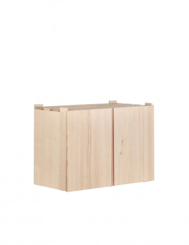 Armoire en bois pour étagères et penderies NOVA, 53,5 cm de haut