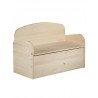 Banc coffre pour enfants en pin 62x90x38 cm