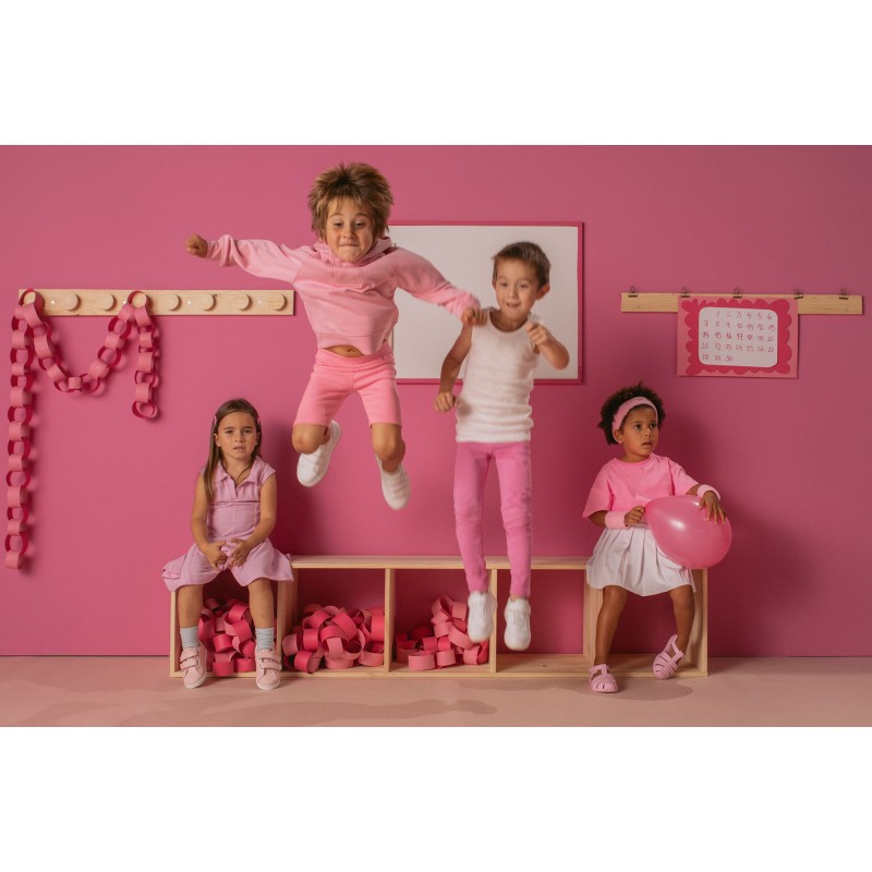Porte-manteau mural avec 4 supports en bois VERA