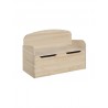 Banc coffre de rangement en bois pour enfants ADA, 62x90x38 cm