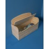 Banc coffre de rangement en bois pour enfants ADA, 62x90x38 cm