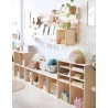 Étagère modulaire pour enfants 1 cube avec tablette DINAMIC
