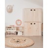 Étagère modulaire rectangulaire pour enfants avec tablettes DINAMIC