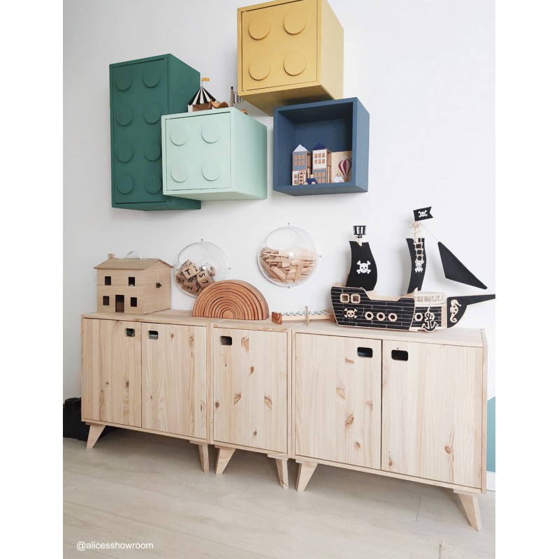 Armoire modulaire pour enfants à 1 porte DINAMIC