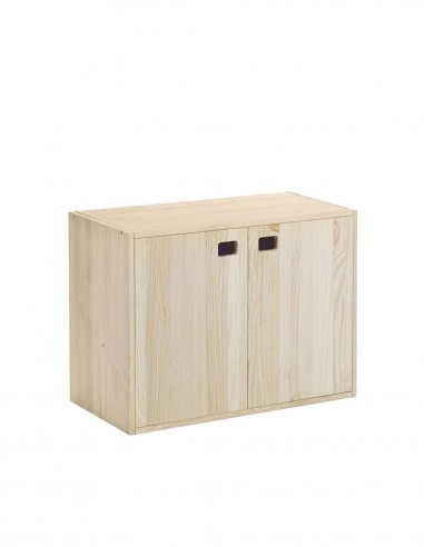 Armoire modulaire horizontale pour enfants à 2 portes DINAMIC