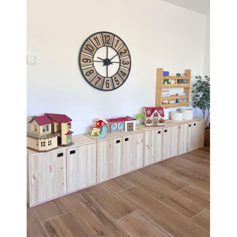 Armoire modulaire horizontale pour enfants à 2 portes DINAMIC