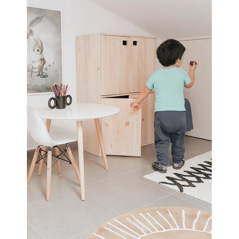 Armoire modulaire pour enfants à 2 portes verticale DINAMIC