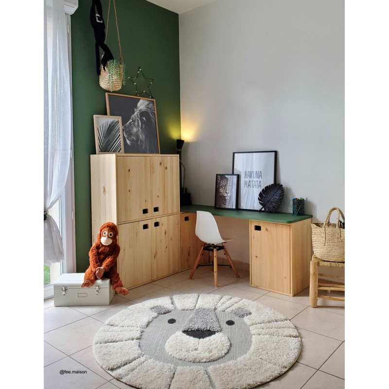 Armoire modulaire pour enfants à 2 portes verticale DINAMIC