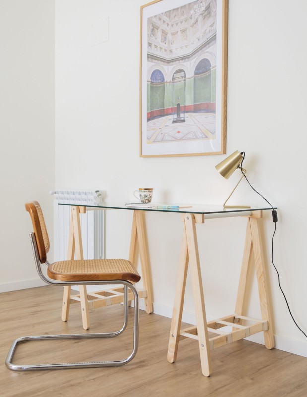 Pied de table en bois ANCORA