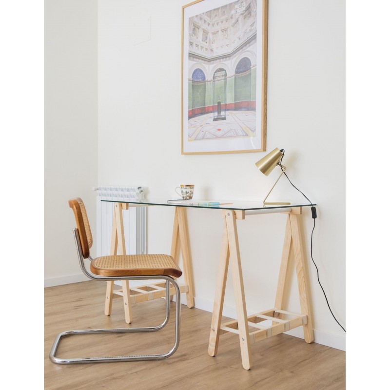 Pied de table en bois ANCORA