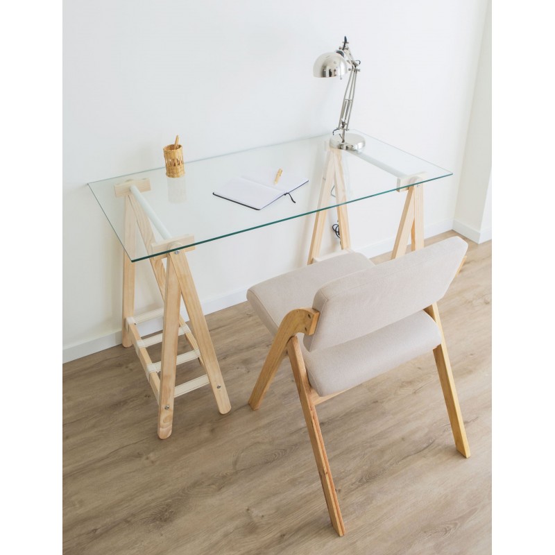 Pied de table en bois ANCORA