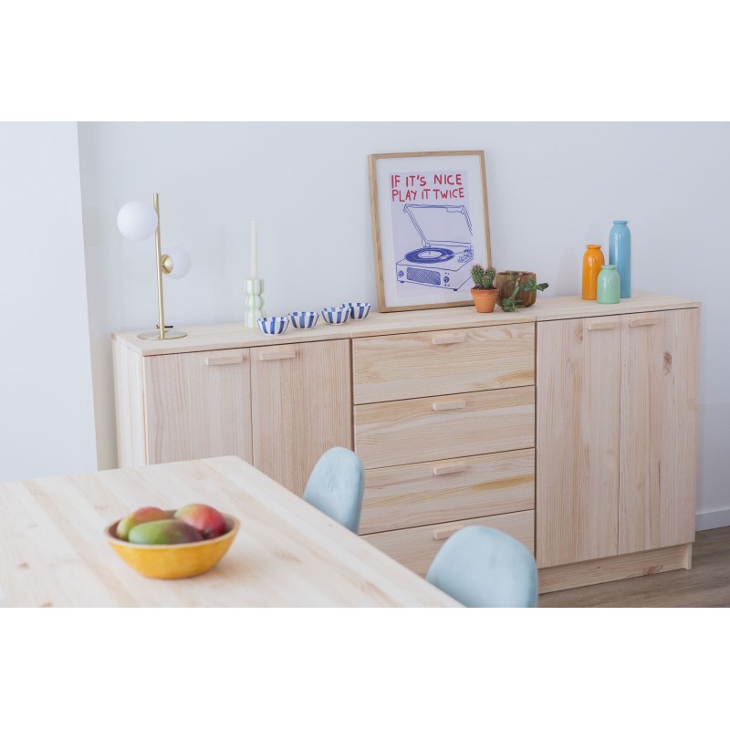 Buffet en bois de pin VITA