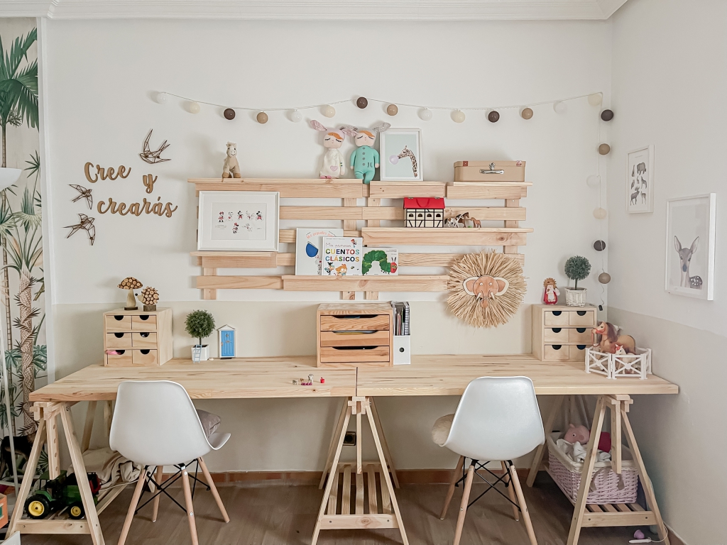 Comment créer un espace de travail ou d'étude pour deux à la maison