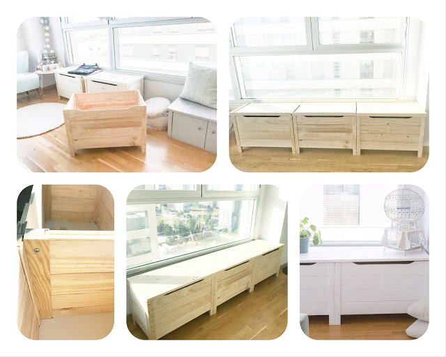 Banc De Fenêtre Bois Massif Chêne - Planche Rebord étagère 90 Cm