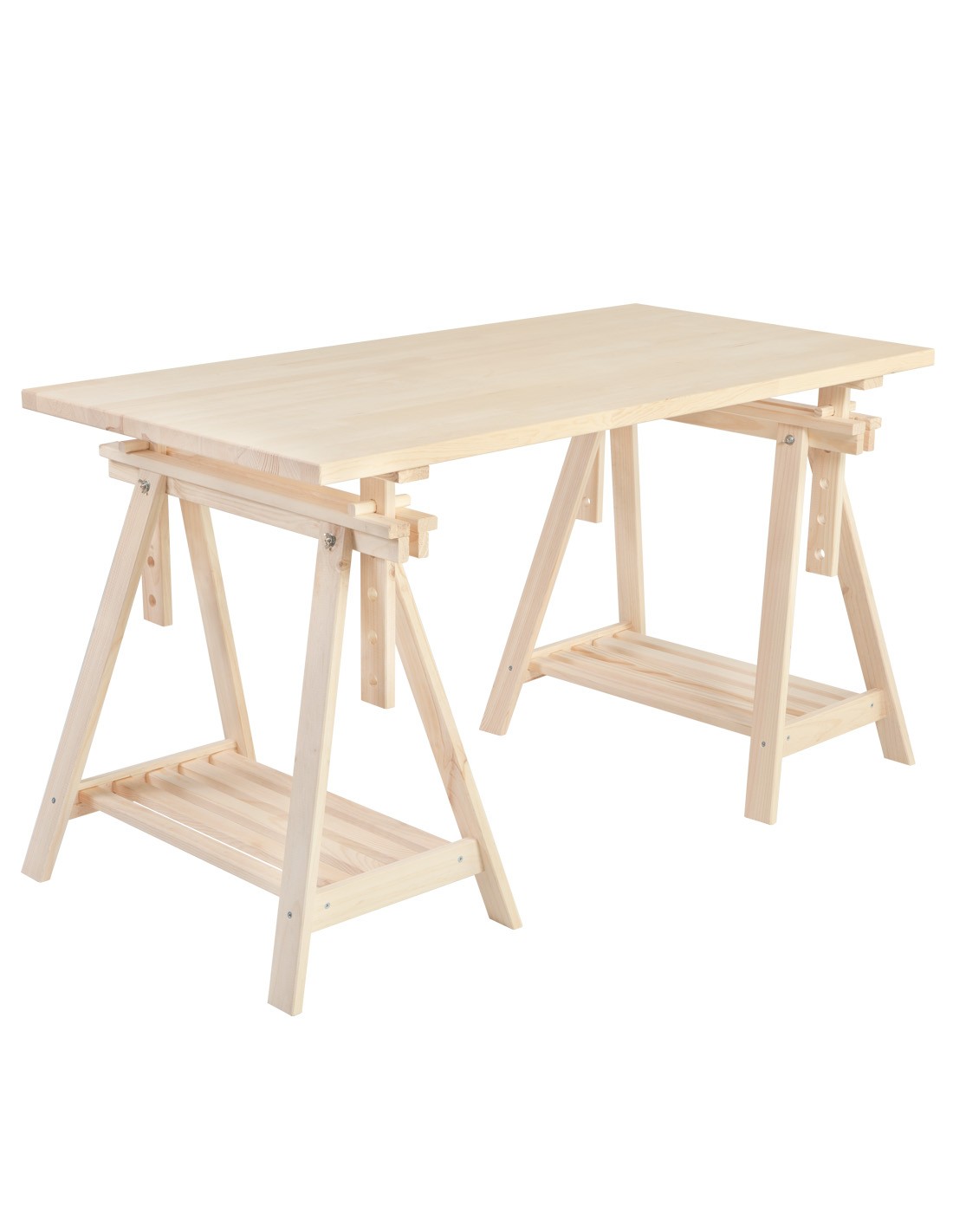 Table à Broder (lap Stand) En Bois De Hêtre Bio Avec Support Mains Libres - Neuf, Rectangulaire
